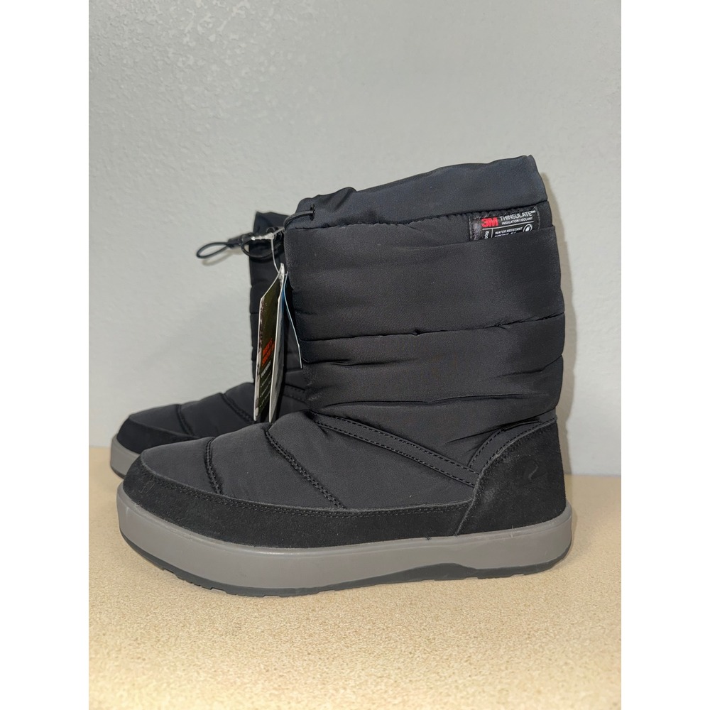 Ozark Trail Mens Snow Boots Black Waterproof Thinsulate Insulated Size 8 NWT - Picture 3 of 9